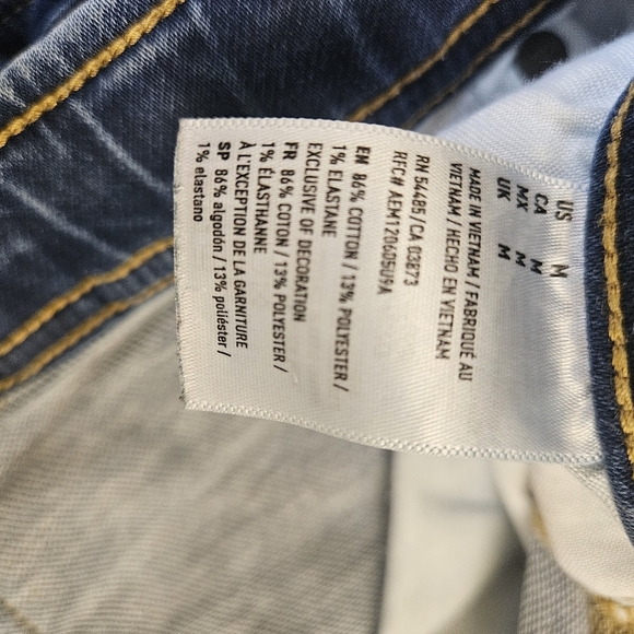 American Eagle ,outfitter Flex Womens Blue Jean Jogger - Picture 4 of 5